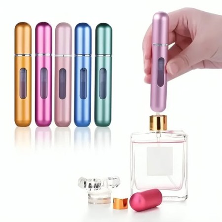 (2 Pcs)- 5ml Portable Mini Refillable Perfume Bottle