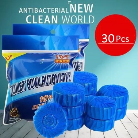 ৩ প্যকেট (৩০ পিস) Automatic Toilet Bowl Cleaner Tablets